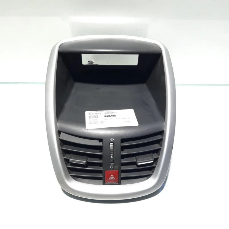 Grila aer bord centrala, Peugeot 207 (WA) [Fabr 2006-2012] 9650068177 (id:448298) Retur ușor