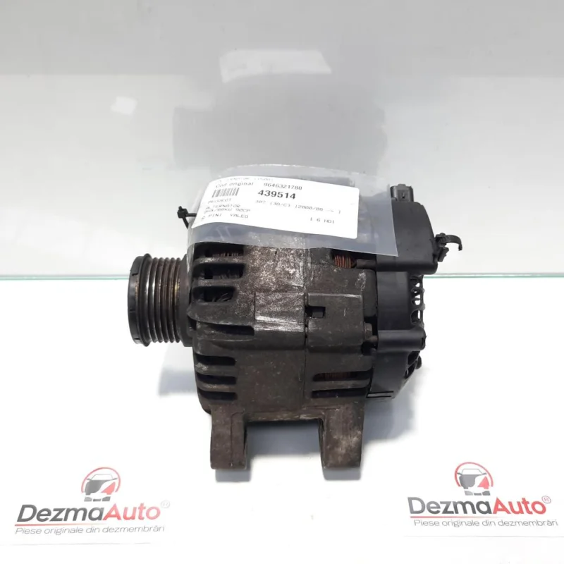 Plată sigură Alternator, Peugeot 307 [Fabr 2000-2008] 1.6 hdi, 9HX, 9646321780 (id:439514)