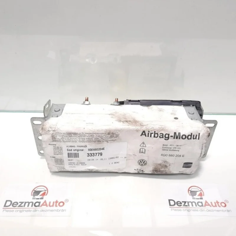 Preț redus Airbag pasager, Seat Ibiza 4 (6L1) [Fabr 2002-2009] 6Q0880204E (pr:110747)