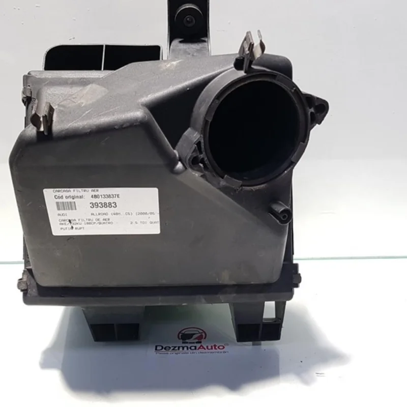 Carcasa filtru aer, Audi A4 Avant (8E5, B6) [Fabr 2001-2004] 2.5 tdi, AKE, 4B0133837E Premium
