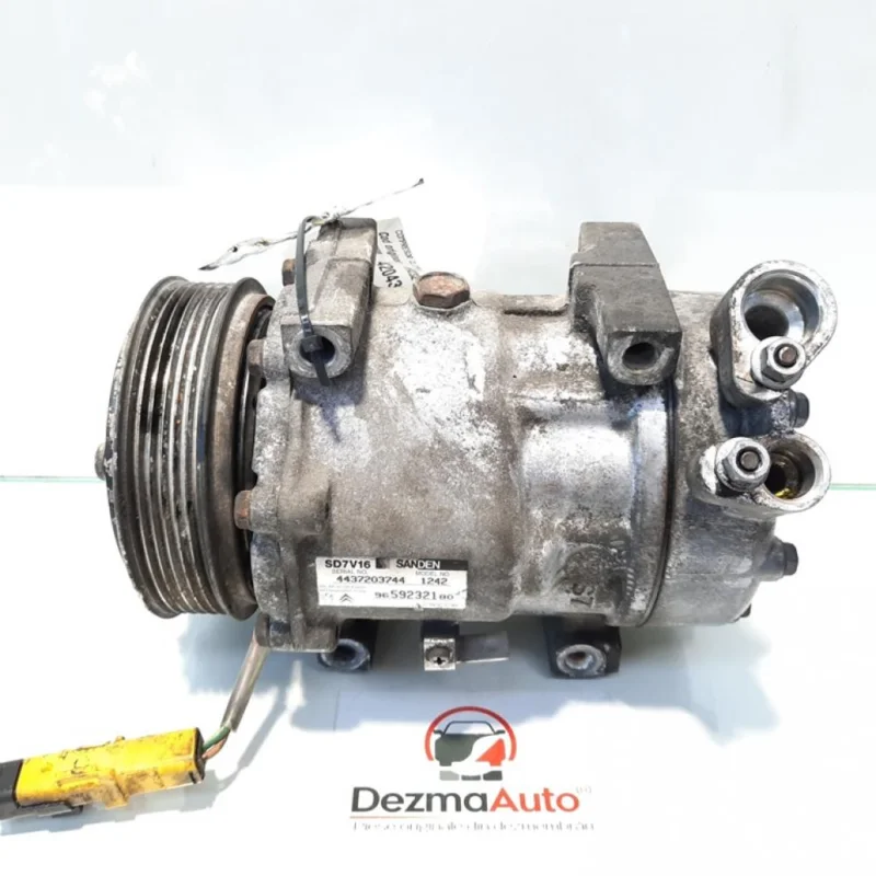 Compresor clima, Peugeot 207 Sedan [Fabr 2007-2012] 1.6 hdi, 9HX, 9659232180 Super ofertă