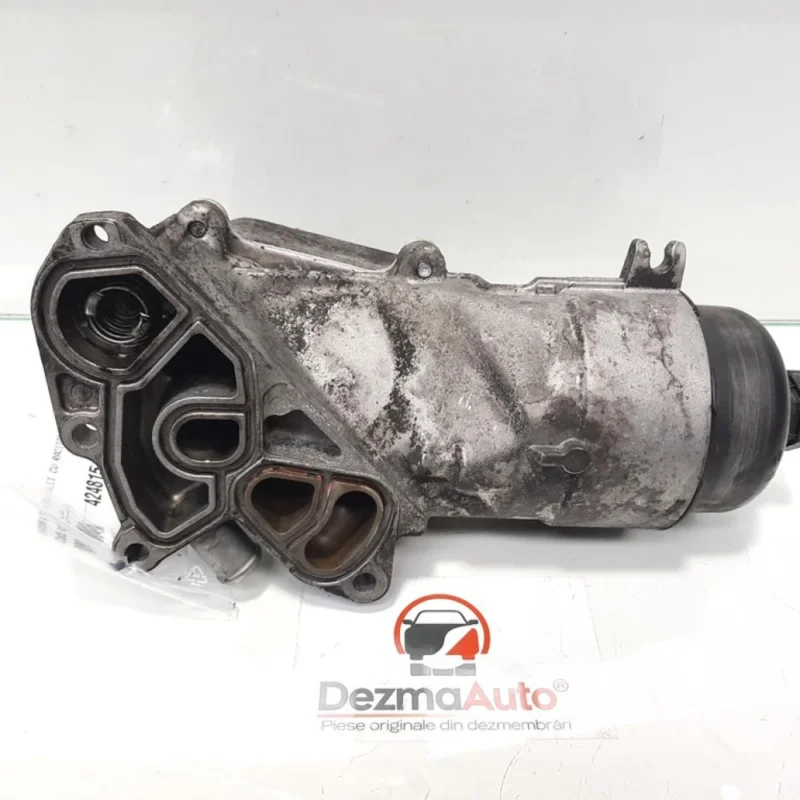 Carcasa filtru ulei cu racitor ulei, Citroen C4 (I) [Fabr 2004-2011] 1.6 hdi, 9HX (id:424815) Cel mai bun preț