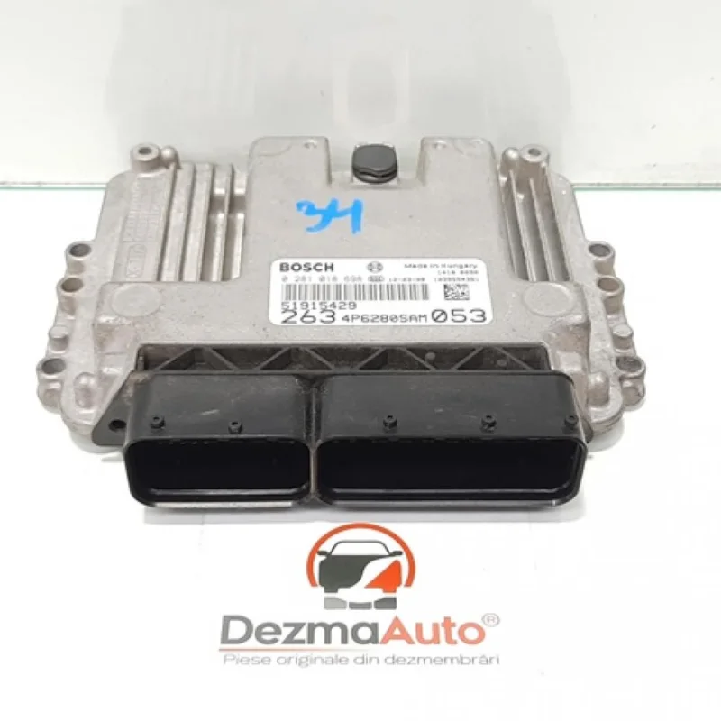 Calculator motor, Fiat Doblo (263) [Fabr 2009-prezent] 1.6 M-jet, 51915429, 0281018698 (id:412529) Preț redus