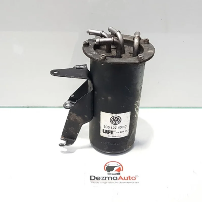 Calitate înaltă Carcasa filtru combustibil, Skoda Octavia 2 (1Z3) 2.0 tdi, CFH, 3C0127400D (id:391738)