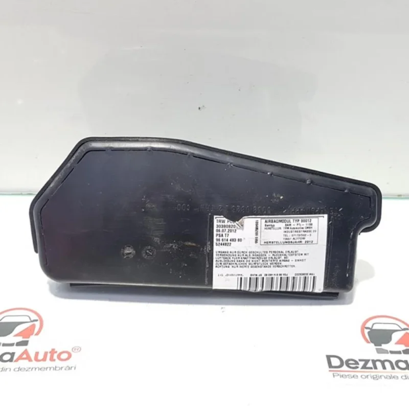 Airbag scaun stanga fata, Peugeot 308, cod 9656529380 (id:370596) Plată securizată