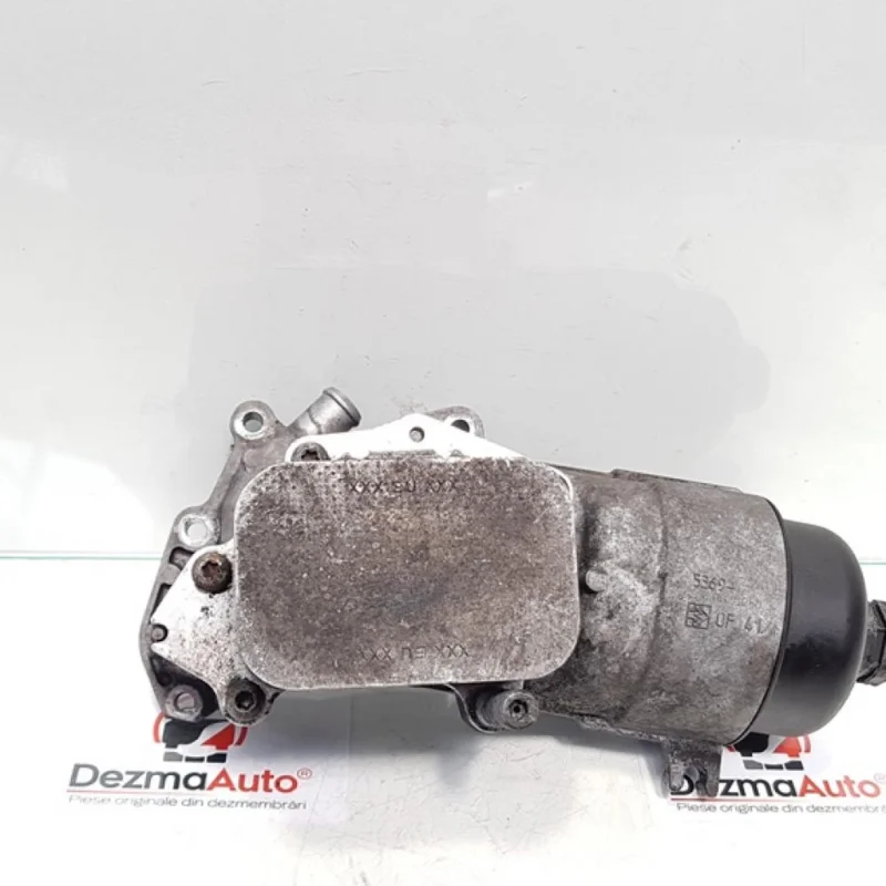 Carcasa filtru ulei cu racitor, Peugeot 307 SW, 1.6 hdi, 9HZ (id:374798) Expediere rapidă