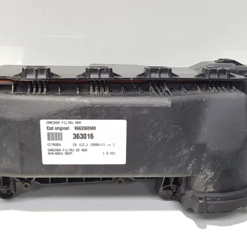 Expediere rapidă Carcasa filtru aer, Citroen C4 (I) 1.6 hdi, cod 9663365980 (id:363016)
