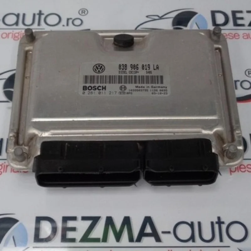 Calculator motor 038906019LA, 0281011217, Seat Cordoba (6L2) 1.9 tdi (pr:110747) Preț redus