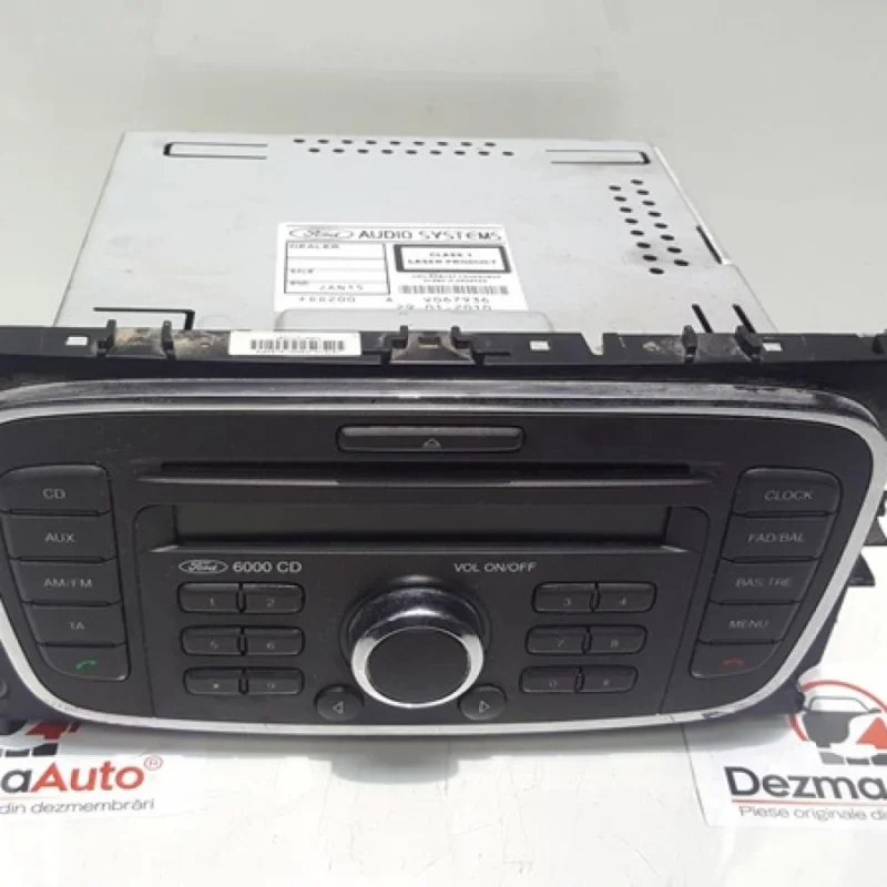 Radio cd, 7M5T-18C815-BC, Ford Focus 2 (DA) (id:344333) Plată securizată